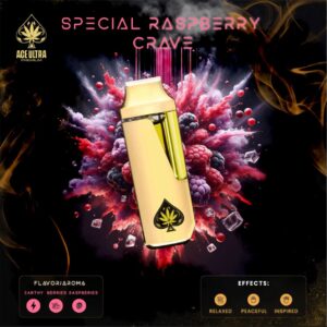 Special Raspberry Crave – Ace Ultra Premium Disposable Vape 2g